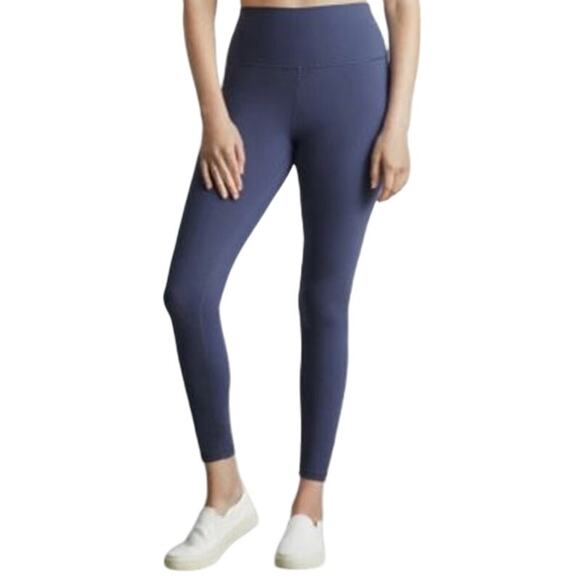 Everlane The Perform 24/7 Ankle Leggings High Rise Pull On Yoga Indigo Blue M - Picture 1 of 6
